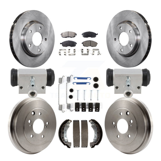 Disc Rotors and Ceramic Brake Pads Kit-K8T-104824