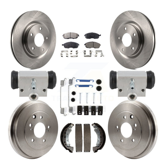 Disc Rotors and Ceramic Brake Pads Kit-K8T-104825
