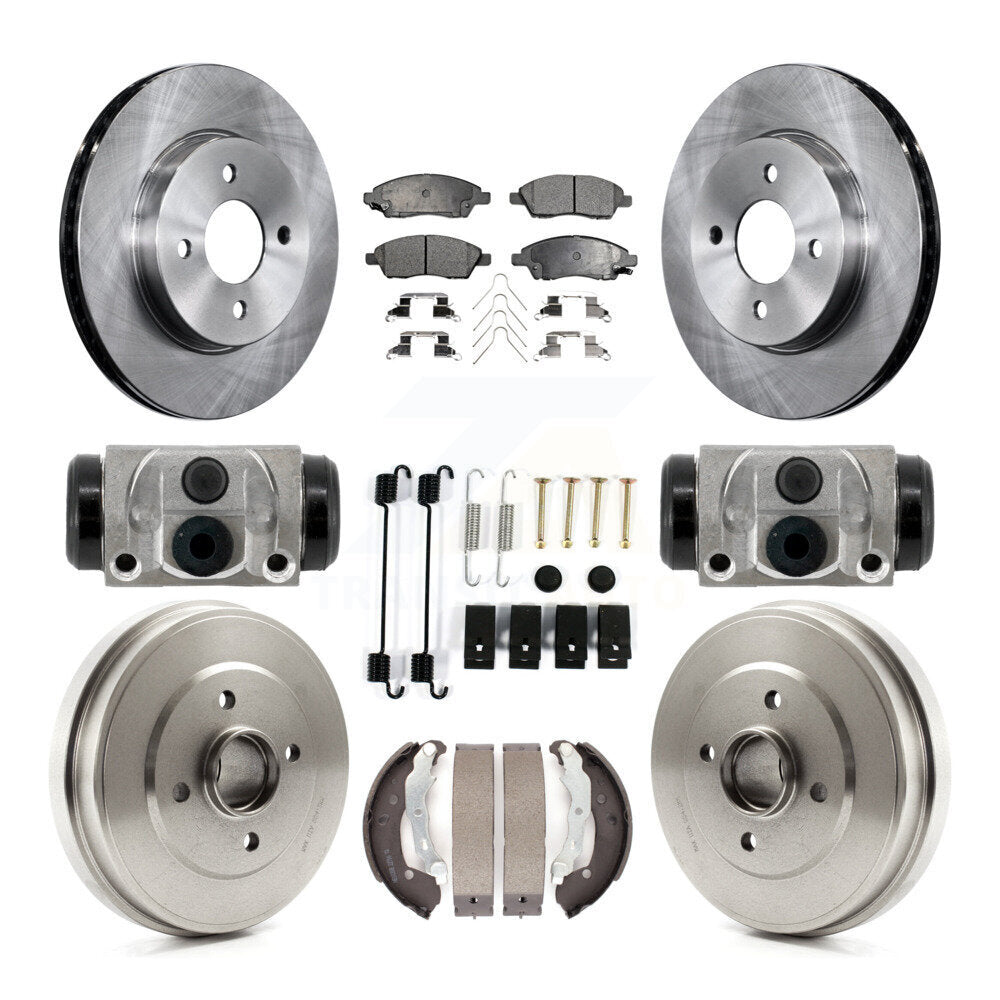 Disc Rotors and Ceramic Brake Pads Kit-K8T-104829 - Kit.bestparts.ca