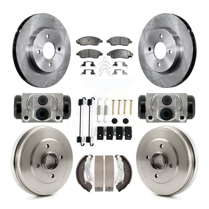 Disc Rotors and Ceramic Brake Pads Kit-K8T-104829 - Kit.bestparts.ca