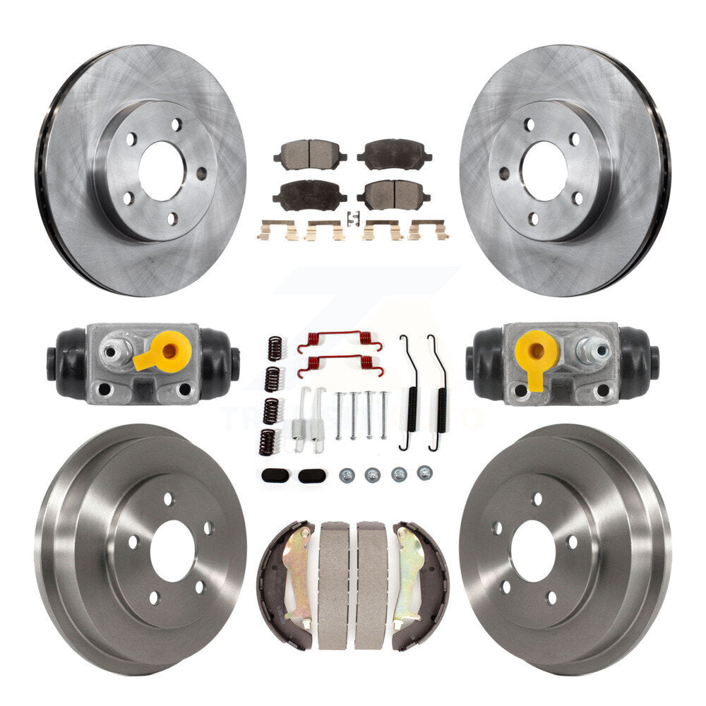 Disc Rotors and Ceramic Brake Pads Kit-K8T-104848 - Kit.bestparts.ca
