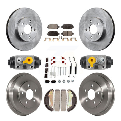 Disc Rotors and Ceramic Brake Pads Kit-K8T-104848 - Kit.bestparts.ca