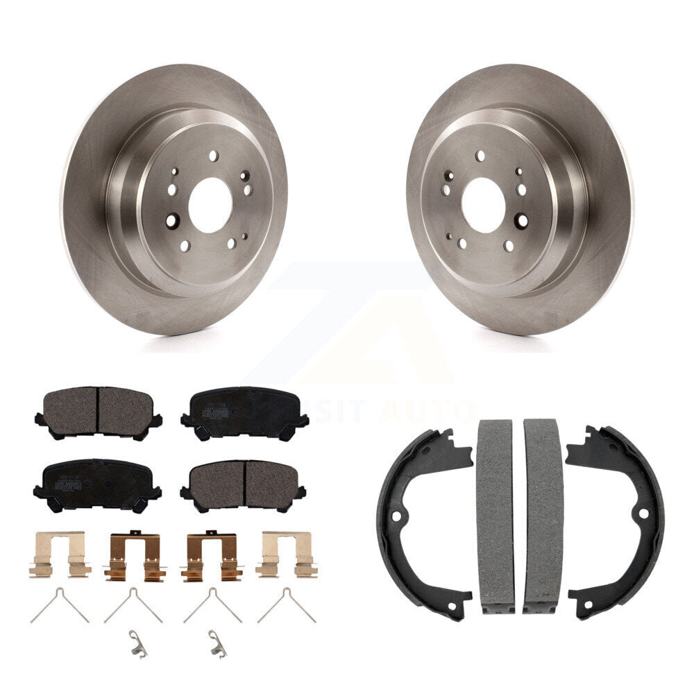 Disc Rotors and Ceramic Brake Pads Kit-K8T-105378 - Kit.bestparts.ca