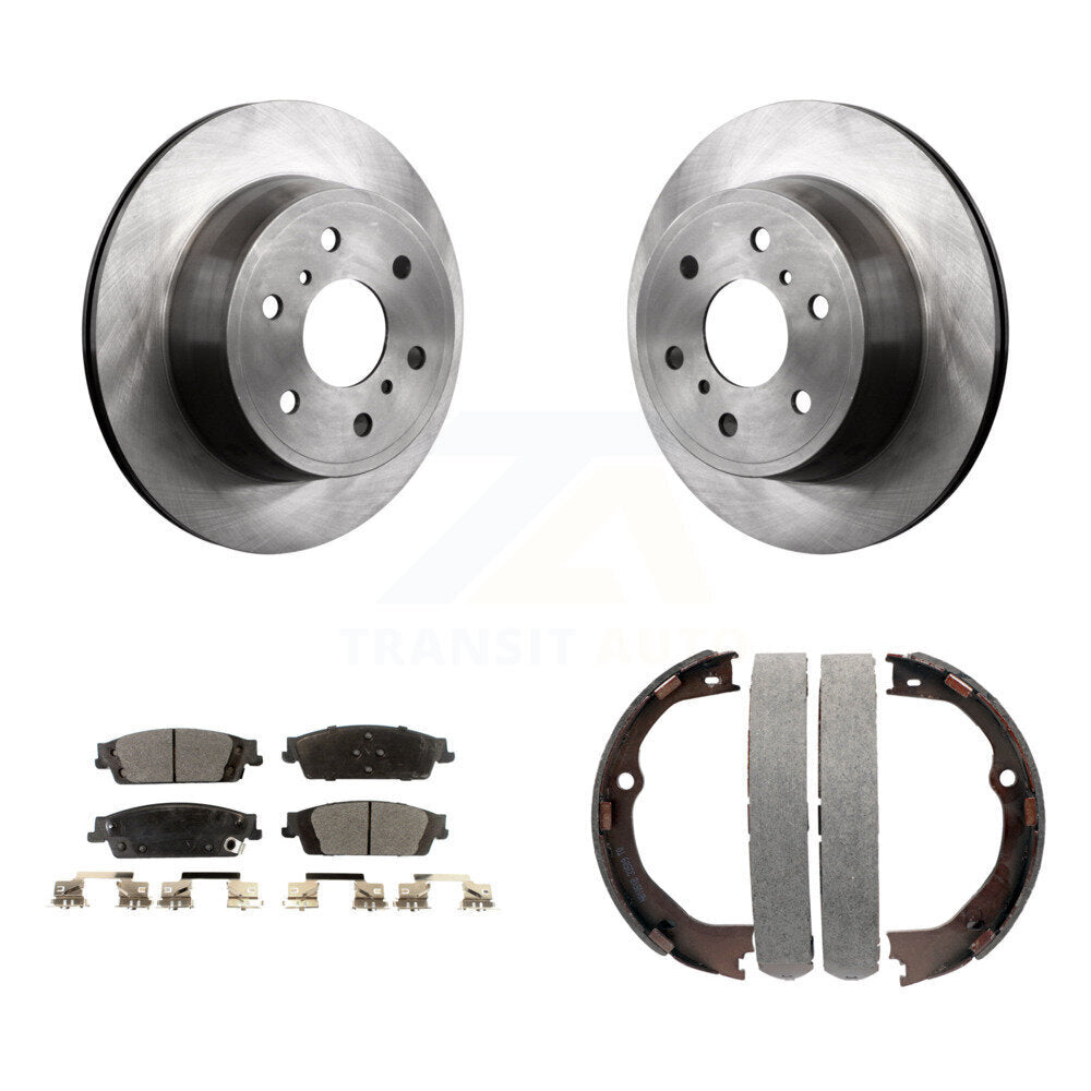 Disc Rotors and Ceramic Brake Pads Kit-K8T-105380 - Kit.bestparts.ca