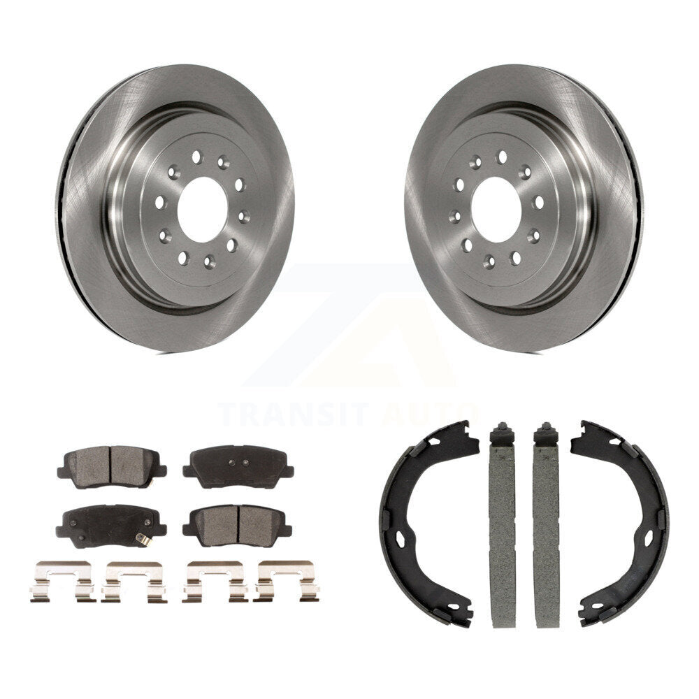 Disc Rotors and Ceramic Brake Pads Kit-K8T-105397 - Kit.bestparts.ca