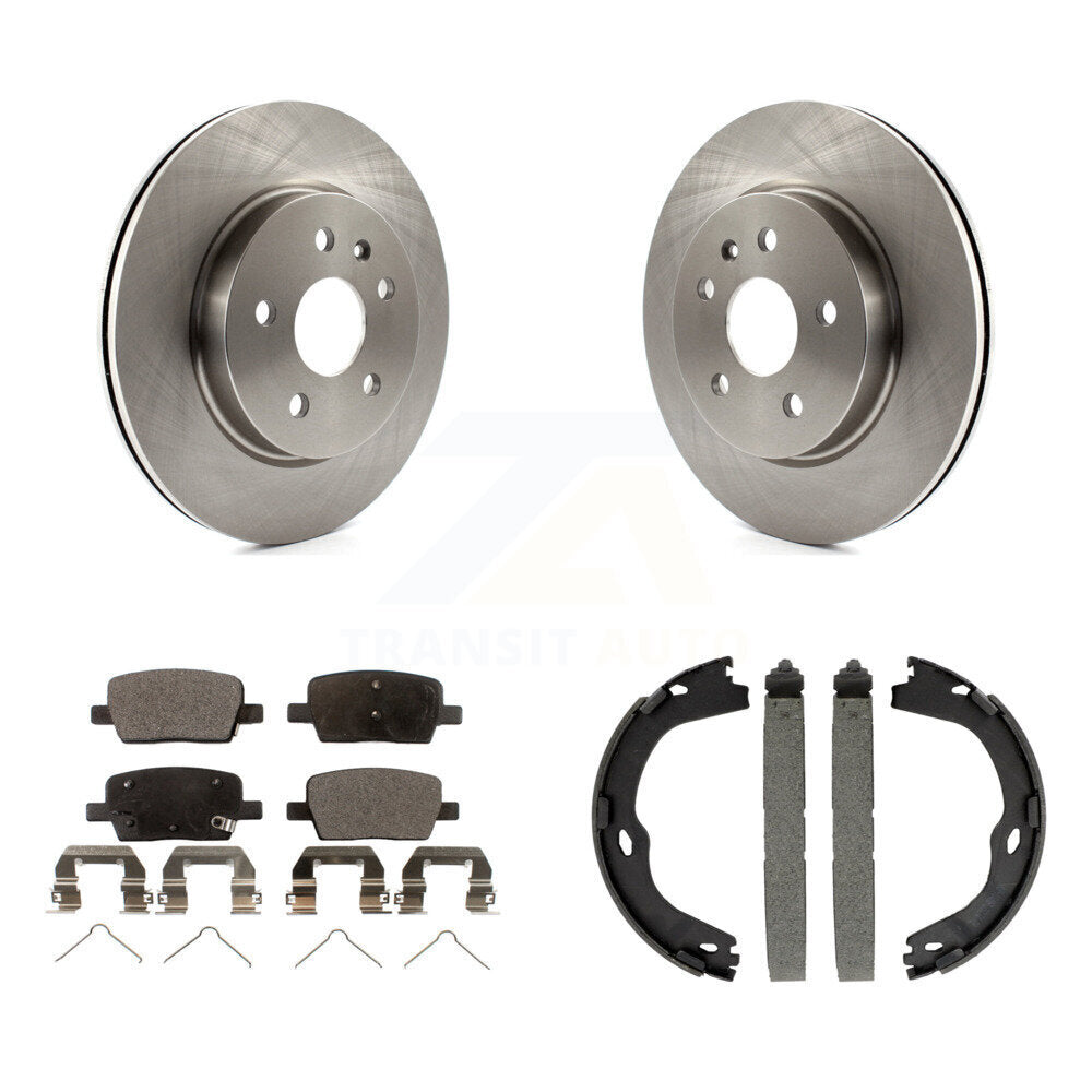 Disc Rotors and Ceramic Brake Pads Kit-K8T-105402 - Kit.bestparts.ca