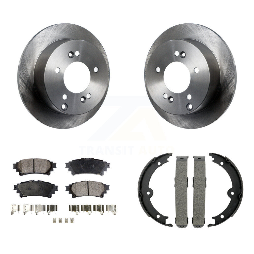 Disc Rotors and Ceramic Brake Pads Kit-K8T-105418 - Kit.bestparts.ca
