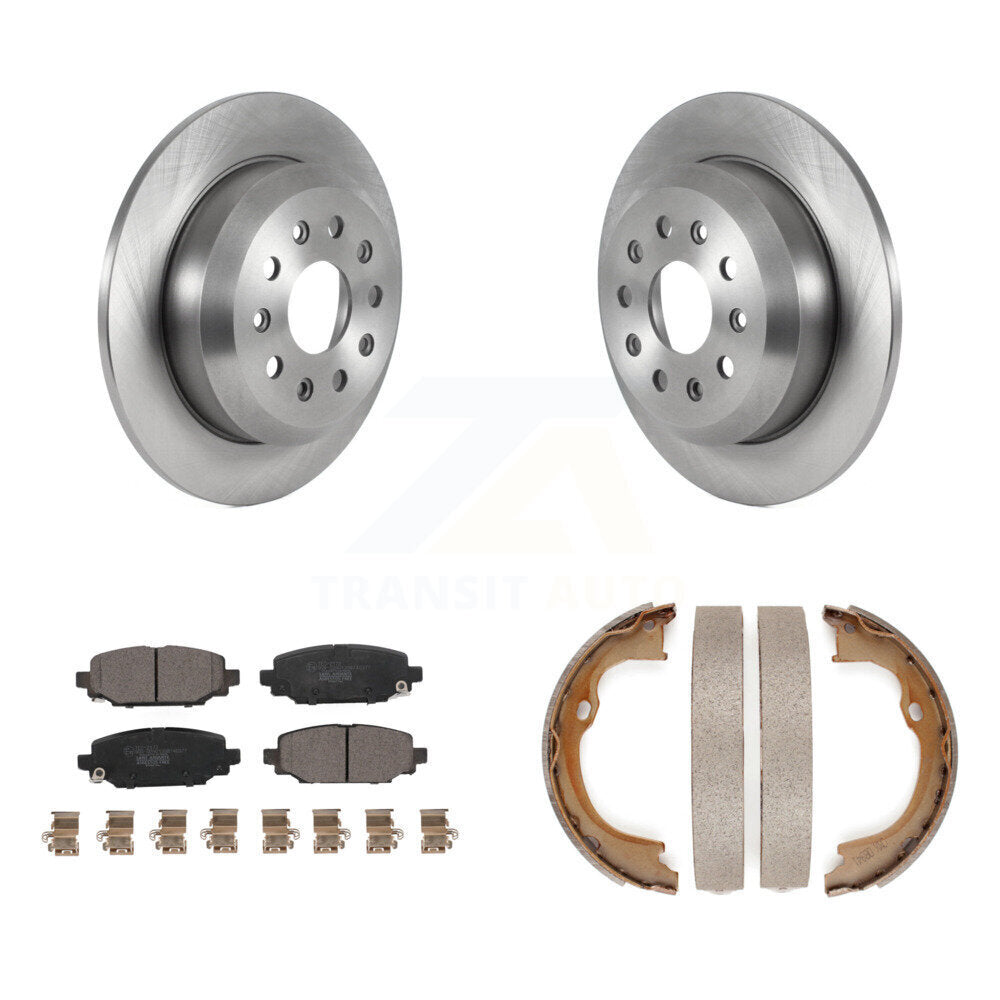 Disc Rotors and Ceramic Brake Pads Kit-K8T-105511 - Kit.bestparts.ca