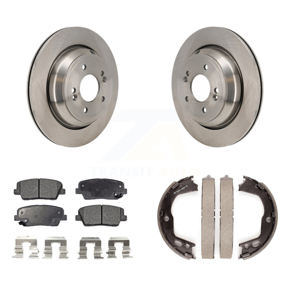 Disc Rotors and Ceramic Brake Pads Kit-K8T-105541 - Kit.bestparts.ca