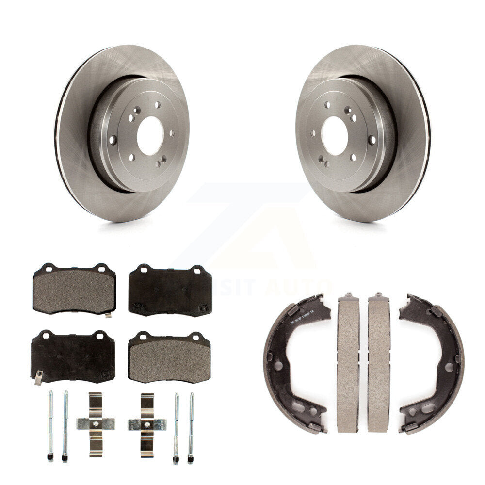 Disc Rotors and Ceramic Brake Pads Kit-K8T-105543 - Kit.bestparts.ca