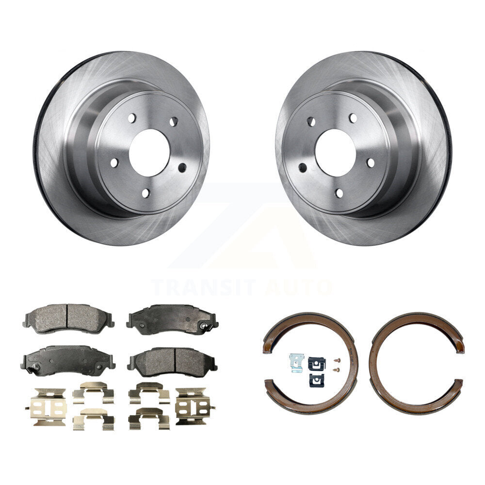 Disc Rotors and Ceramic Brake Pads Kit-K8T-105571 - Kit.bestparts.ca