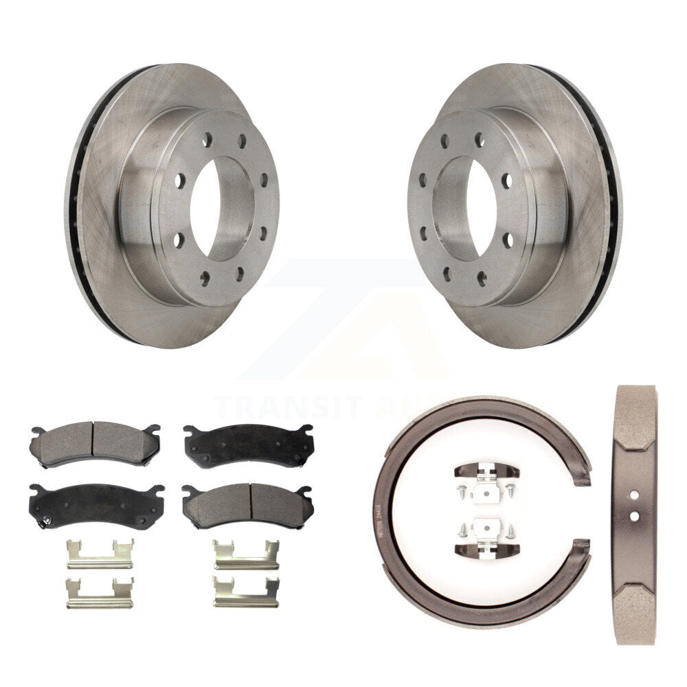 Disc Rotors and Ceramic Brake Pads Kit-K8T-105588 - Kit.bestparts.ca