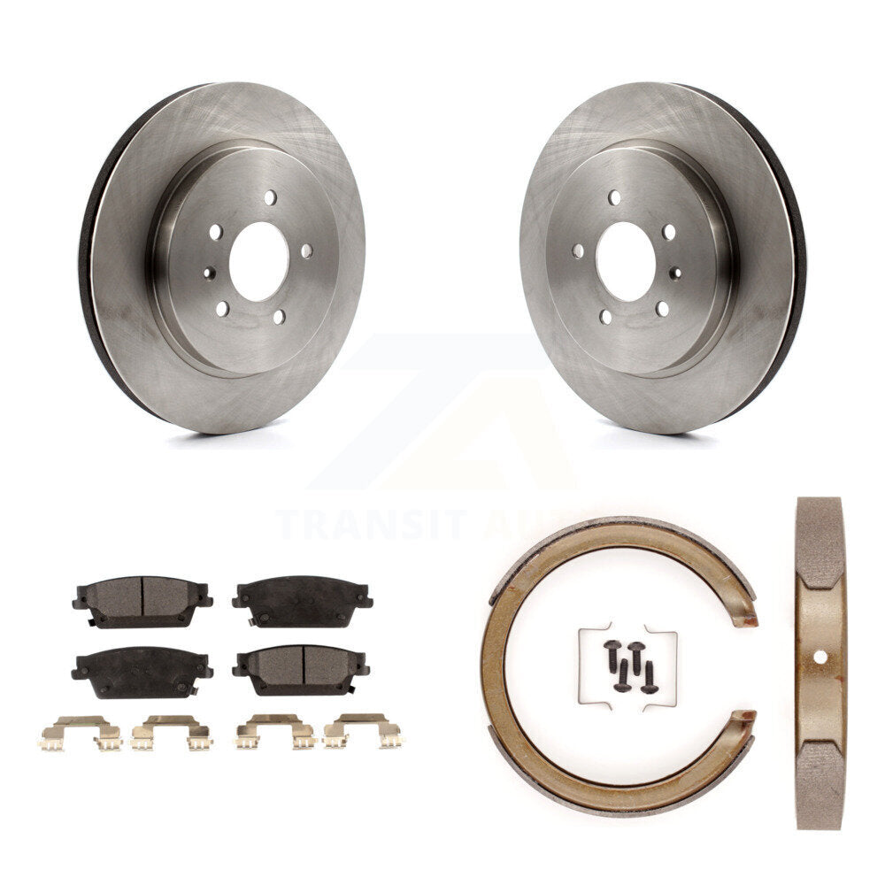 Disc Rotors and Ceramic Brake Pads Kit-K8T-105754 - Kit.bestparts.ca