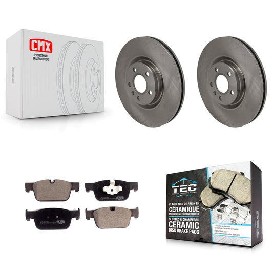 Disc Rotors and Ceramic Brake Pads Kit-K8T-105788