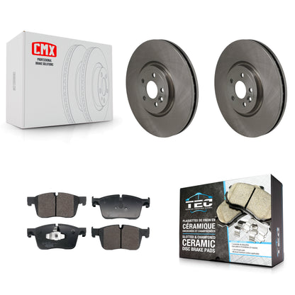 Disc Rotors and Ceramic Brake Pads Kit-K8T-105790
