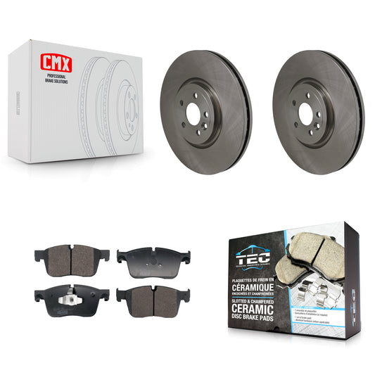 Disc Rotors and Ceramic Brake Pads Kit-K8T-105790