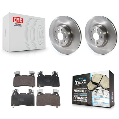 Disc Rotors and Ceramic Brake Pads Kit-K8T-105794