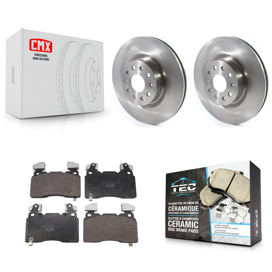 Disc Rotors and Ceramic Brake Pads Kit-K8T-105794