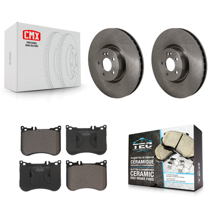 Disc Rotors and Ceramic Brake Pads Kit-K8T-105811