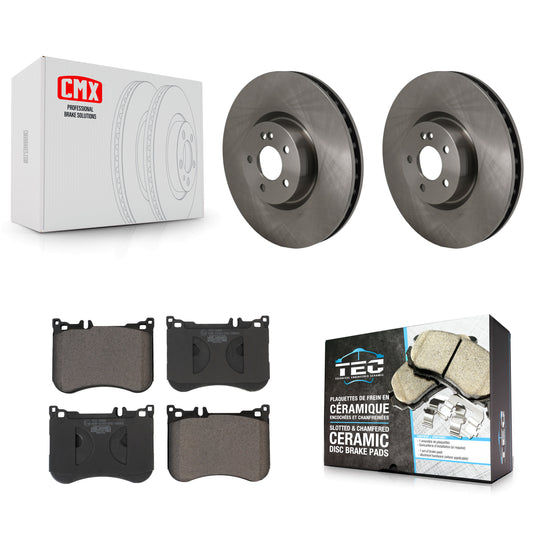 Disc Rotors and Ceramic Brake Pads Kit-K8T-105811