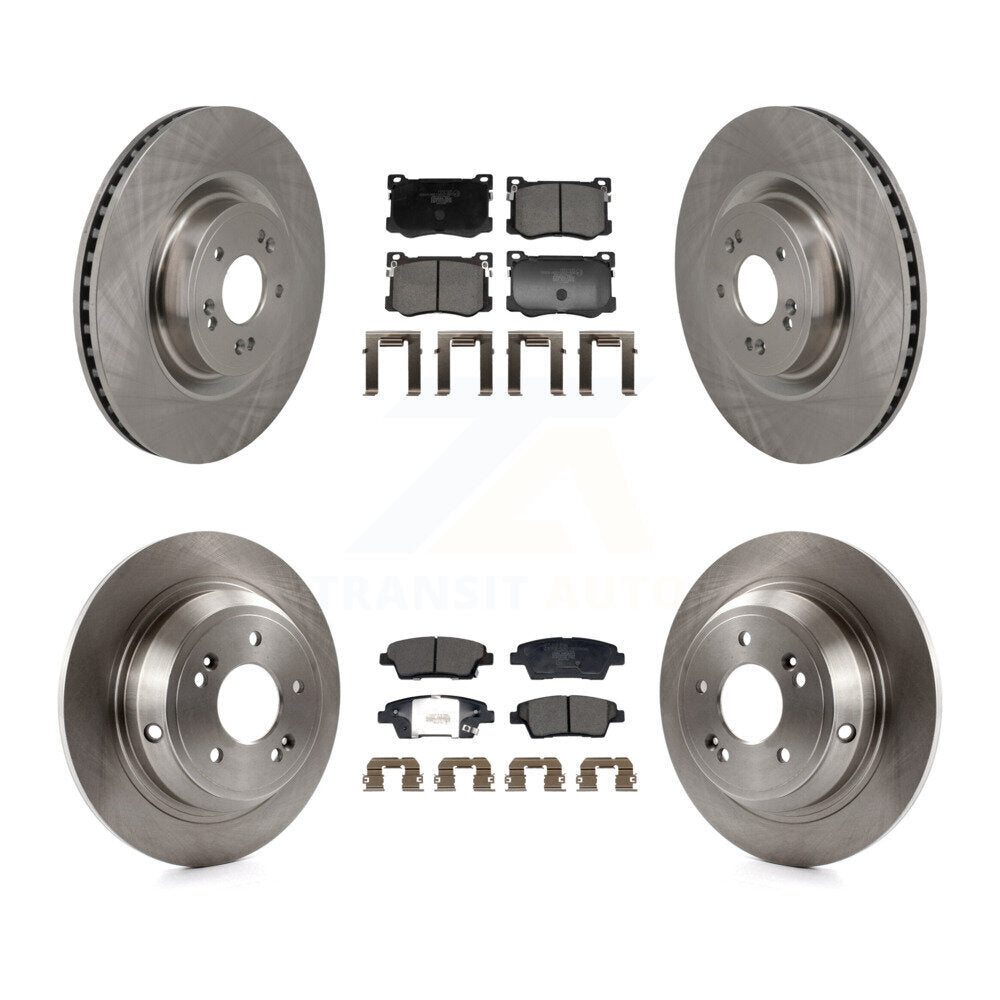 Disc Rotors and Ceramic Brake Pads Kit-K8T-105839