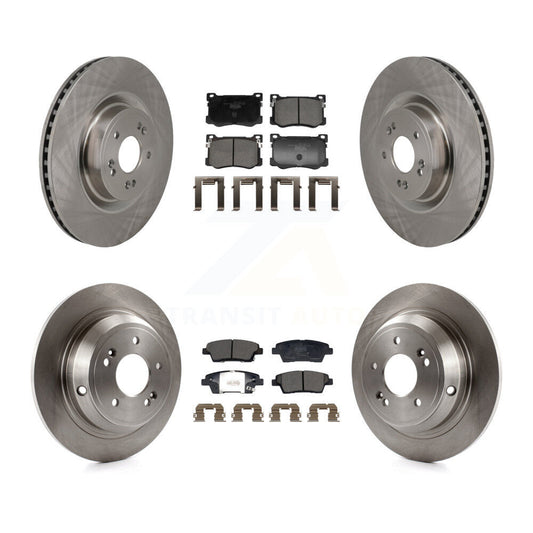 Disc Rotors and Ceramic Brake Pads Kit-K8T-105839