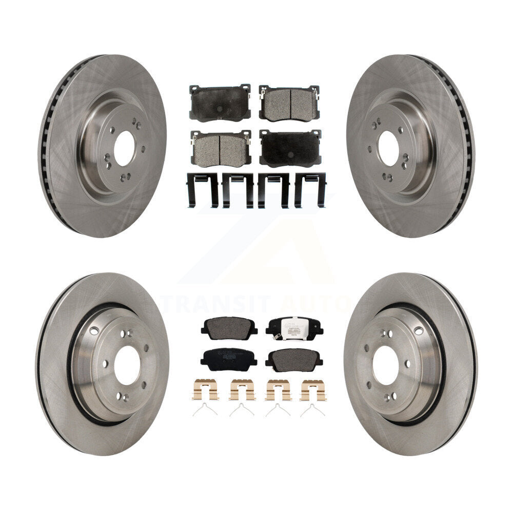Disc Rotors and Ceramic Brake Pads Kit-K8T-105840 Kit.bestparts.ca
