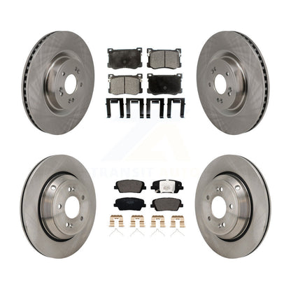 Disc Rotors and Ceramic Brake Pads Kit-K8T-105840