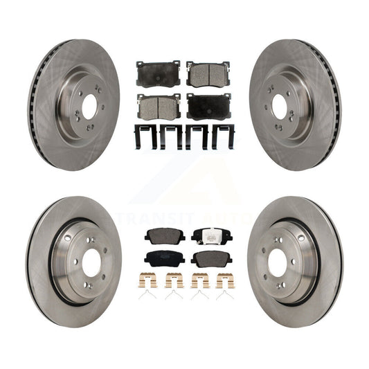 Disc Rotors and Ceramic Brake Pads Kit-K8T-105840