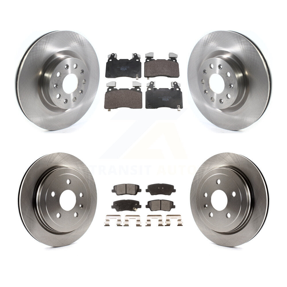Disc Rotors and Ceramic Brake Pads Kit-K8T-105841