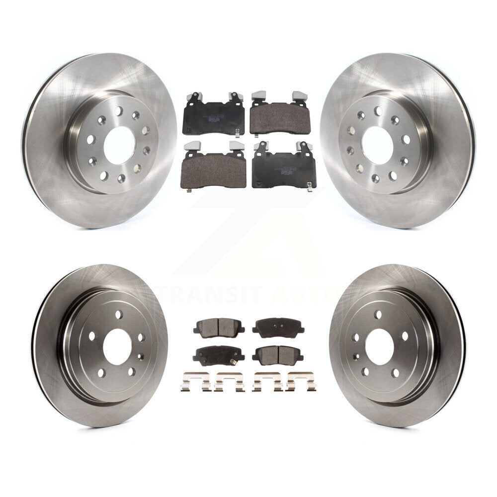 Disc Rotors and Ceramic Brake Pads Kit-K8T-105842 Kit.bestparts.ca