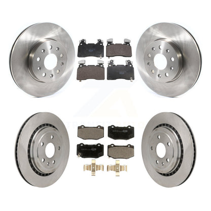 Disc Rotors and Ceramic Brake Pads Kit-K8T-105844