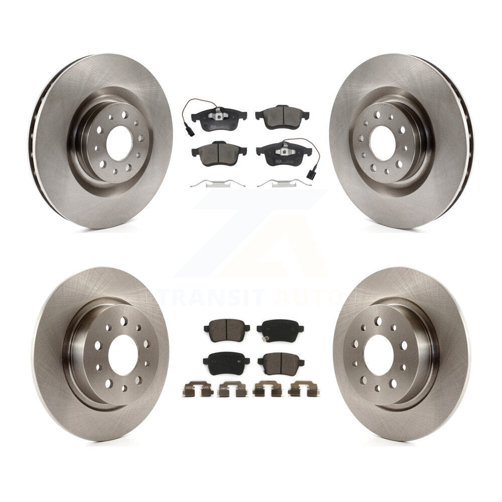 Disc Rotors and Ceramic Brake Pads Kit-K8T-105850 - Kit.bestparts.ca
