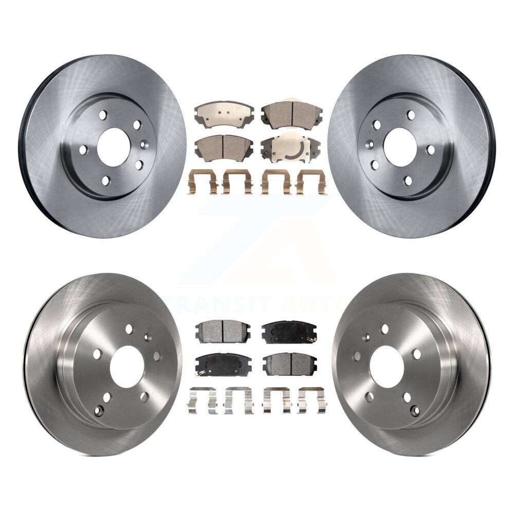 Disc Rotors and Ceramic Brake Pads Kit-K8T-105857 - Kit.bestparts.ca Kit.bestparts.ca