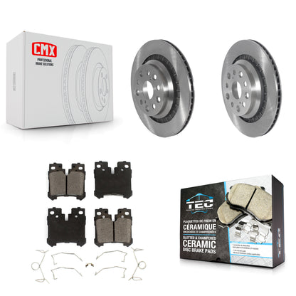 Disc Rotors and Ceramic Brake Pads Kit-K8T-105868