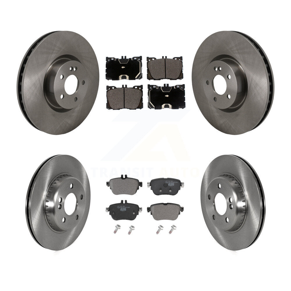 Disc Rotors and Ceramic Brake Pads Kit-K8T-105876