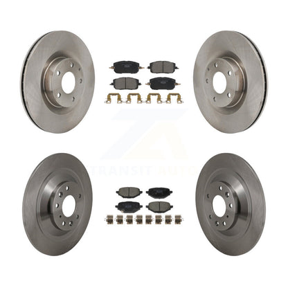 Disc Rotors and Ceramic Brake Pads Kit-K8T-105878