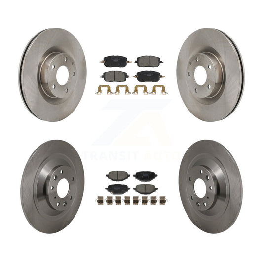 Disc Rotors and Ceramic Brake Pads Kit-K8T-105878