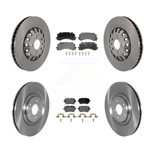 Disc Rotors and Ceramic Brake Pads Kit-K8T-105880