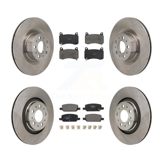 Disc Rotors and Ceramic Brake Pads Kit-K8T-105882
