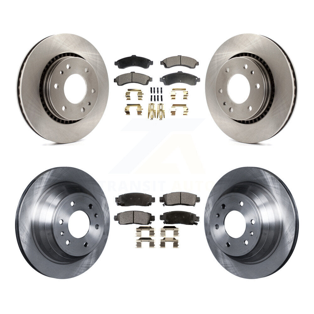 Disc Rotors and Ceramic Brake Pads Kit-K8T-105885 Kit.bestparts.ca