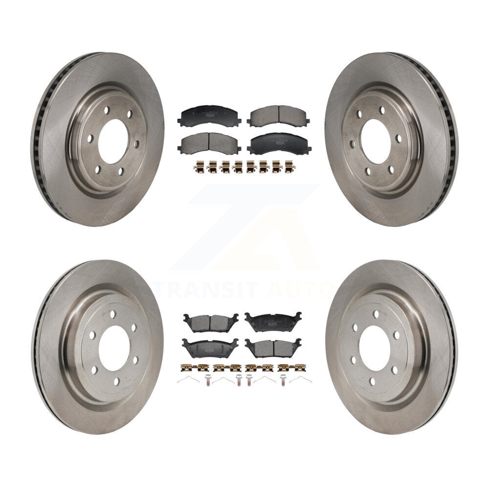 Disc Rotors and Ceramic Brake Pads Kit-K8T-105886 Kit.bestparts.ca
