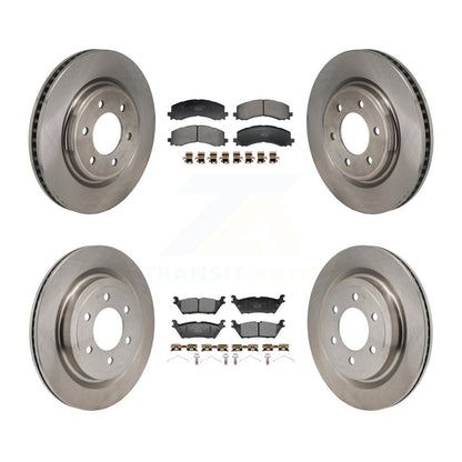 Disc Rotors and Ceramic Brake Pads Kit-K8T-105886