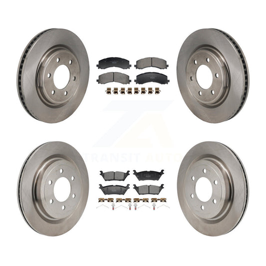 Disc Rotors and Ceramic Brake Pads Kit-K8T-105886