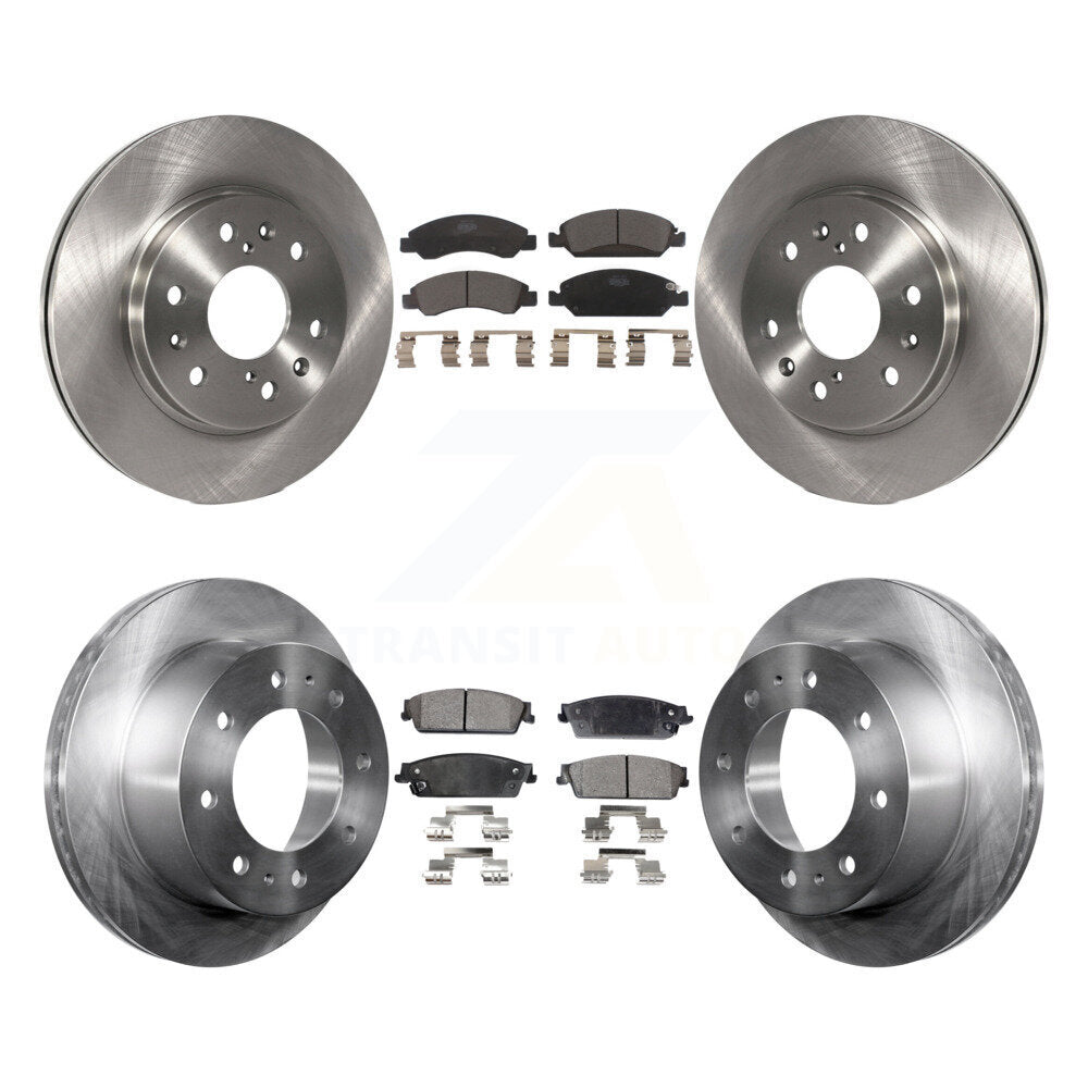 Disc Rotors and Ceramic Brake Pads Kit-K8T-105891