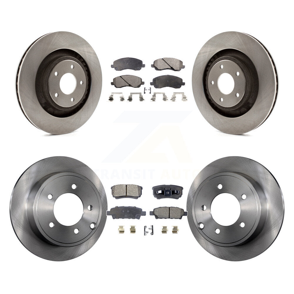Disc Rotors and Ceramic Brake Pads Kit-K8T-105892
