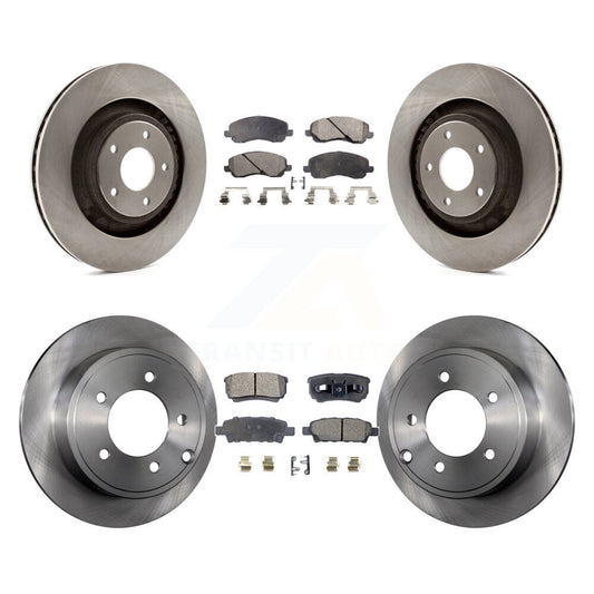 Disc Rotors and Ceramic Brake Pads Kit-K8T-105892