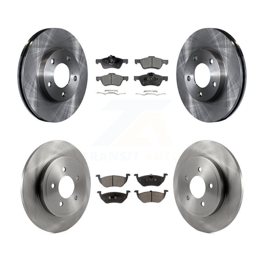 Disc Rotors and Ceramic Brake Pads Kit-K8T-105898