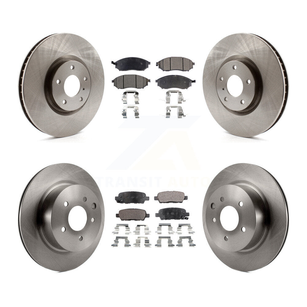 Disc Rotors and Ceramic Brake Pads Kit-K8T-105901 Kit.bestparts.ca