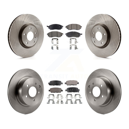 Disc Rotors and Ceramic Brake Pads Kit-K8T-105901